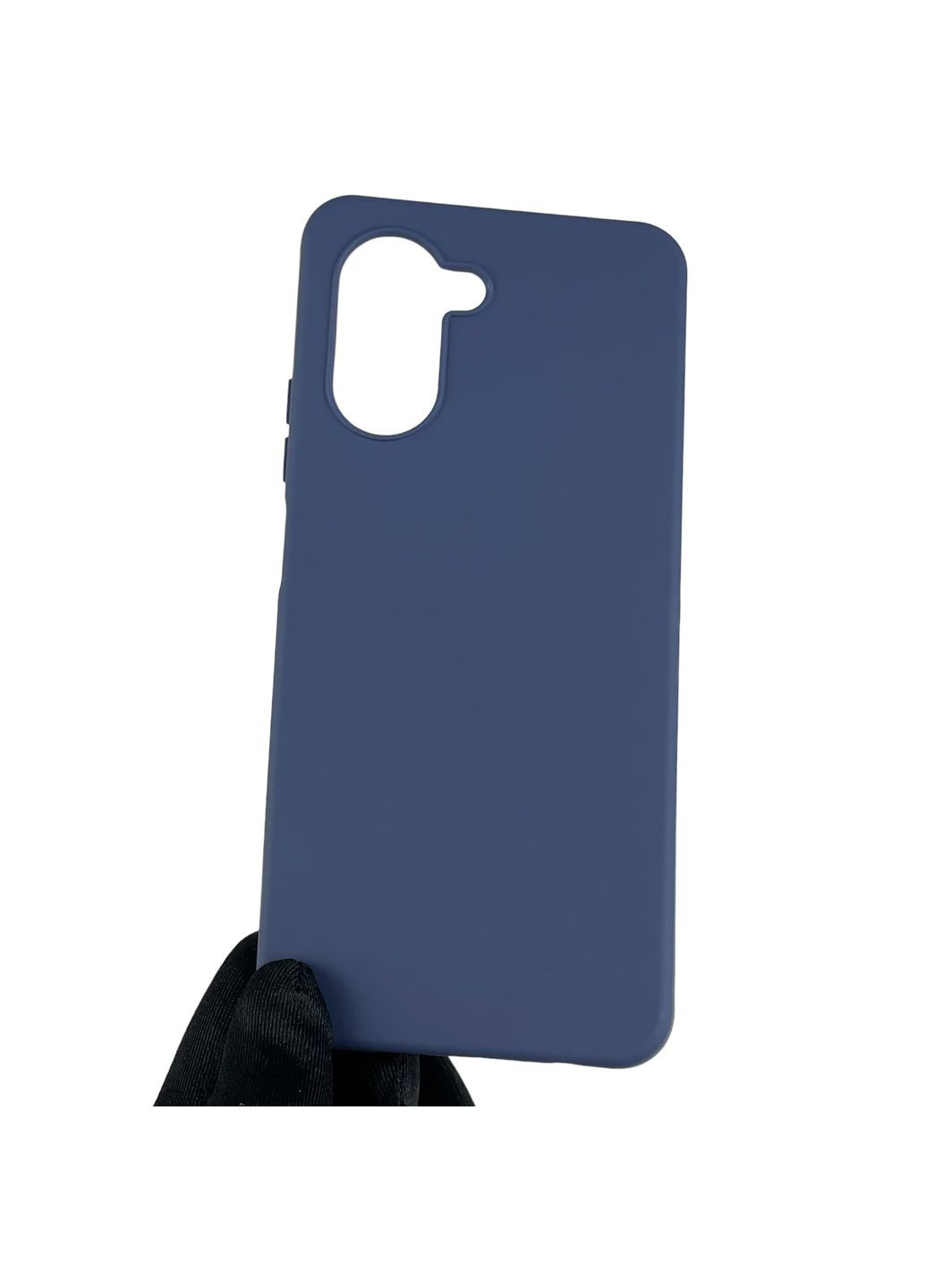 Чохол для A17 однотонний матовий силіконовий на оппо а17 синій Oppo (366019074)