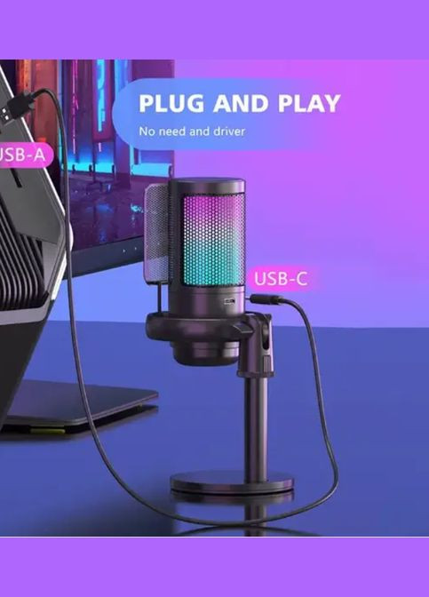 Професійний мікрофон студійний конденсаторний A6. No Brand (294843298)