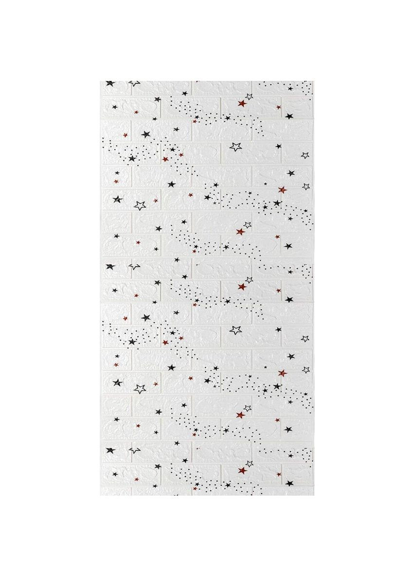 Панель стеновая в рулоне 3D 700мм*3,08м*3мм звезды (D) 3DPanda-2265 Sticker Wall (323155394)