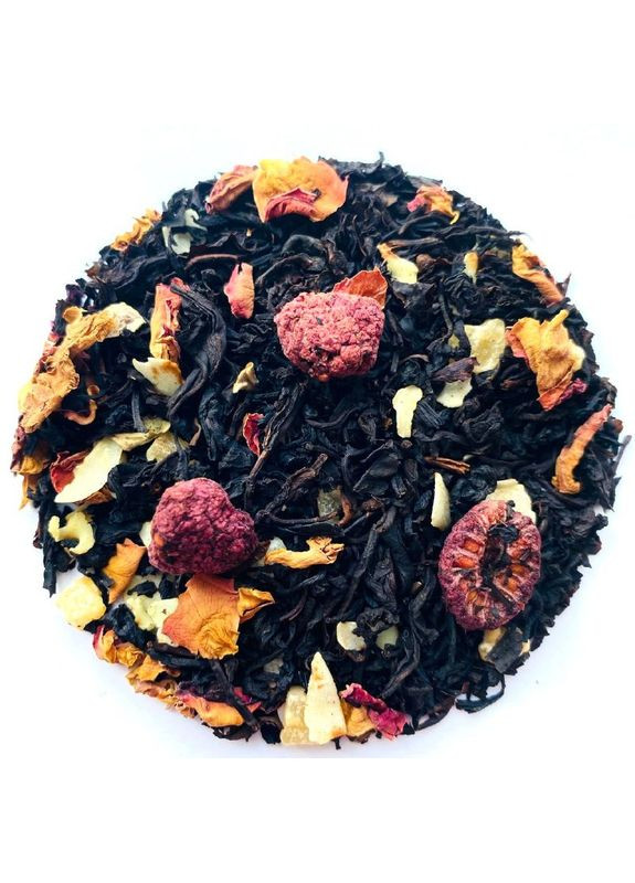 Чай Малиновий десерт черный с добавками рассыпной 50г PA 63757 Tea Star (284722830)