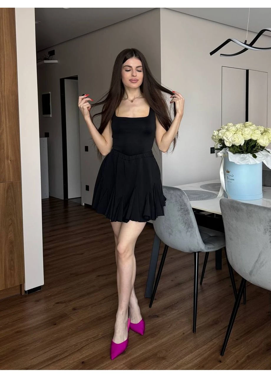 Спідниця із шортами міні Fashion (393593692)