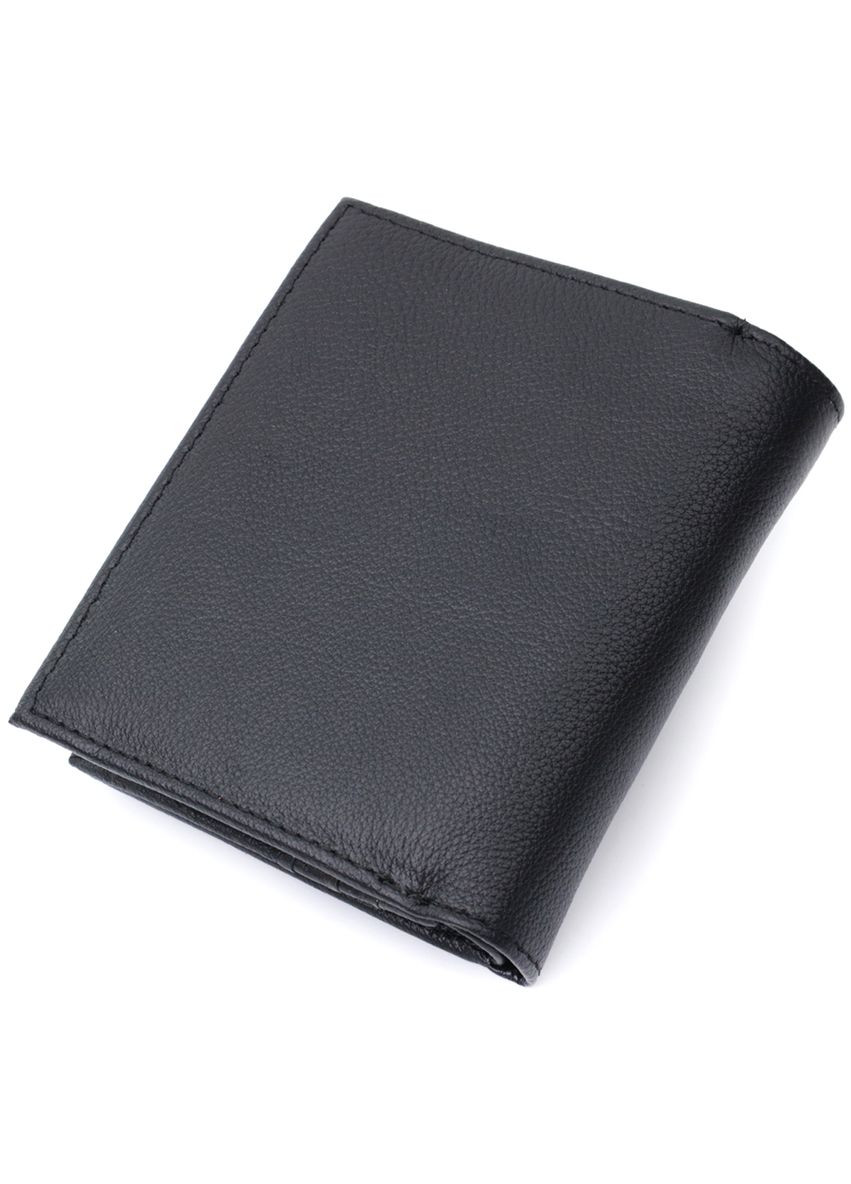 Женский кошелек с монетницей из натуральной кожи 22711 Черный st leather (306881762)