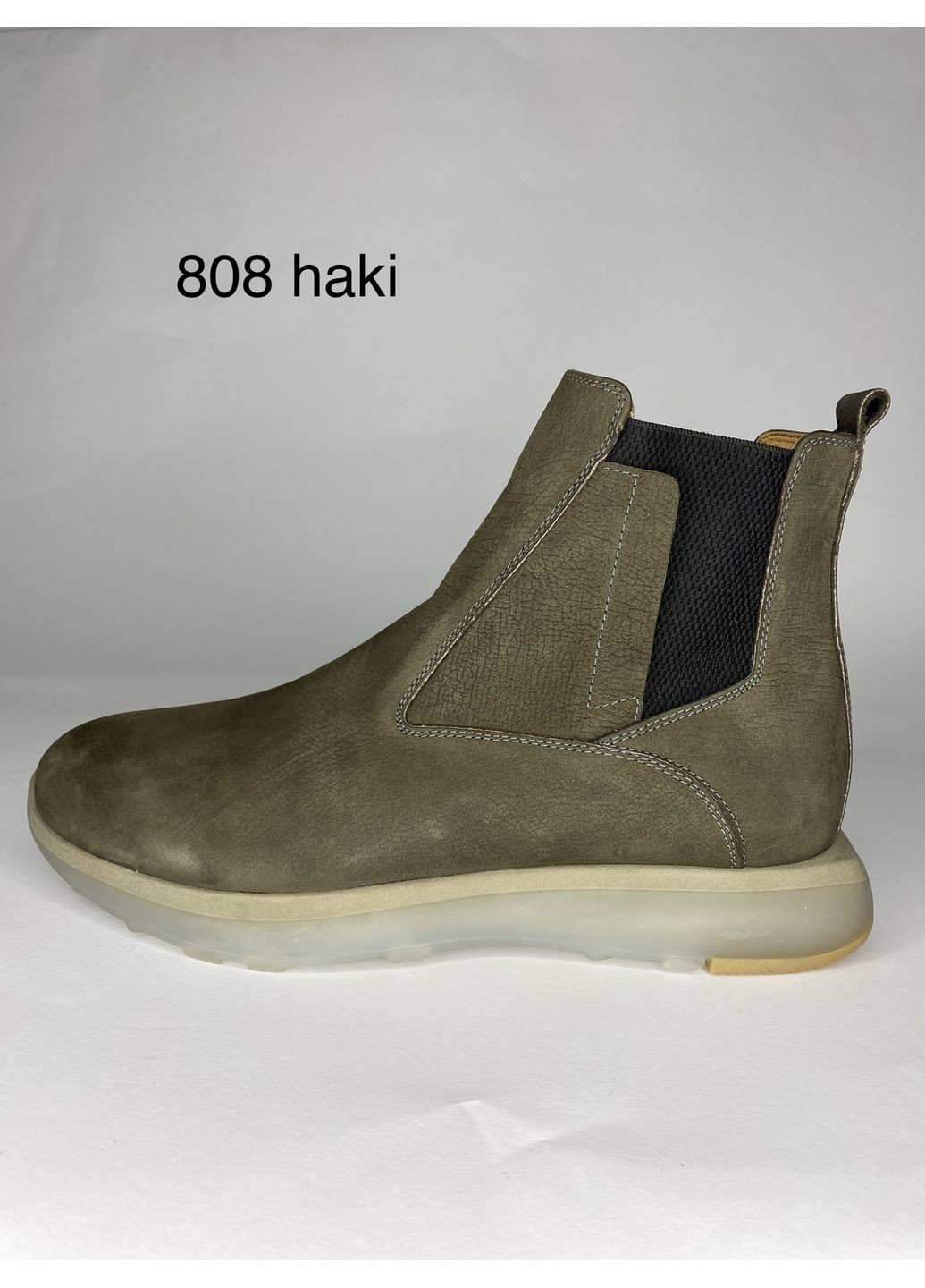 Хаки осенние ботинки мужские Springer