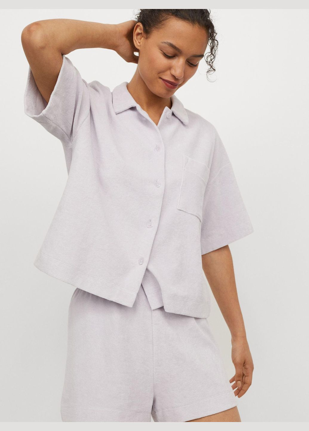 Лиловая всесезон шорты для сна H&M