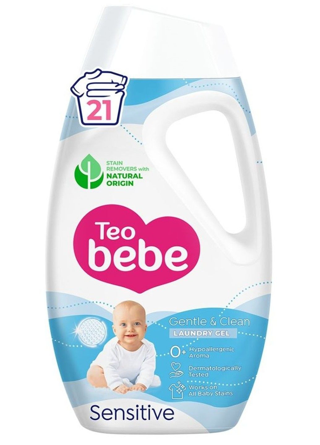 Гель для прання Gentle&Clean Sensitive 945 мл Teo Bebe (294091404)