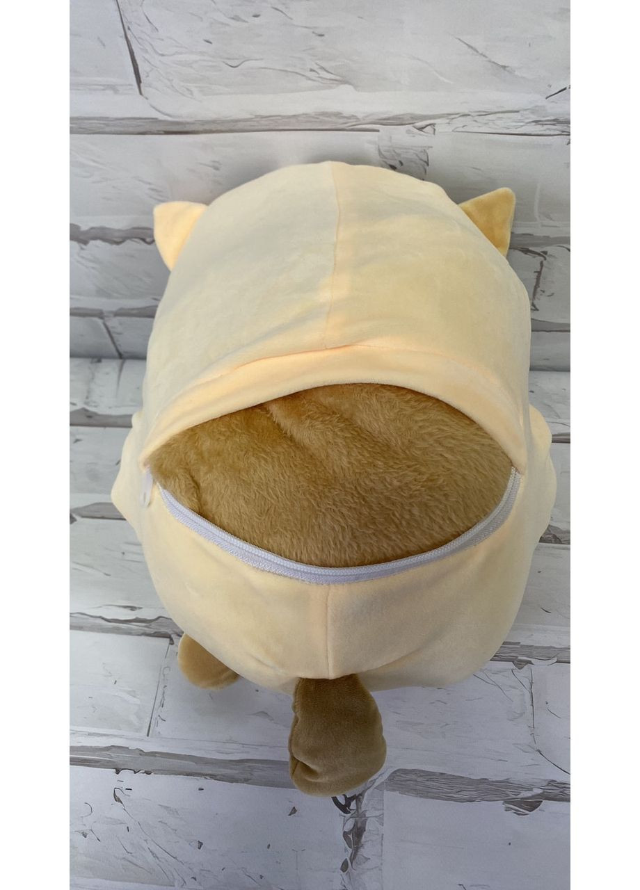 Мягкое Котик: плед + подушка + игрушка No Brand (351506388)