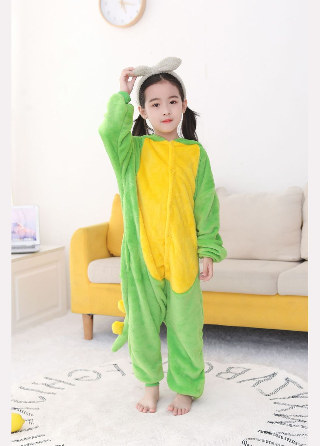 Кигуруми Дракон -Динозавр - Крокодил р.100-140 для детей No Brand (315436543)