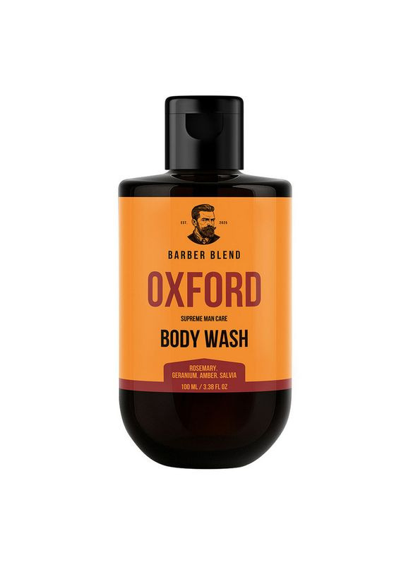 Парфюмерный гель для душа для мужчин Oxford Body Wash, 100 мл Barber Blend (365842402)