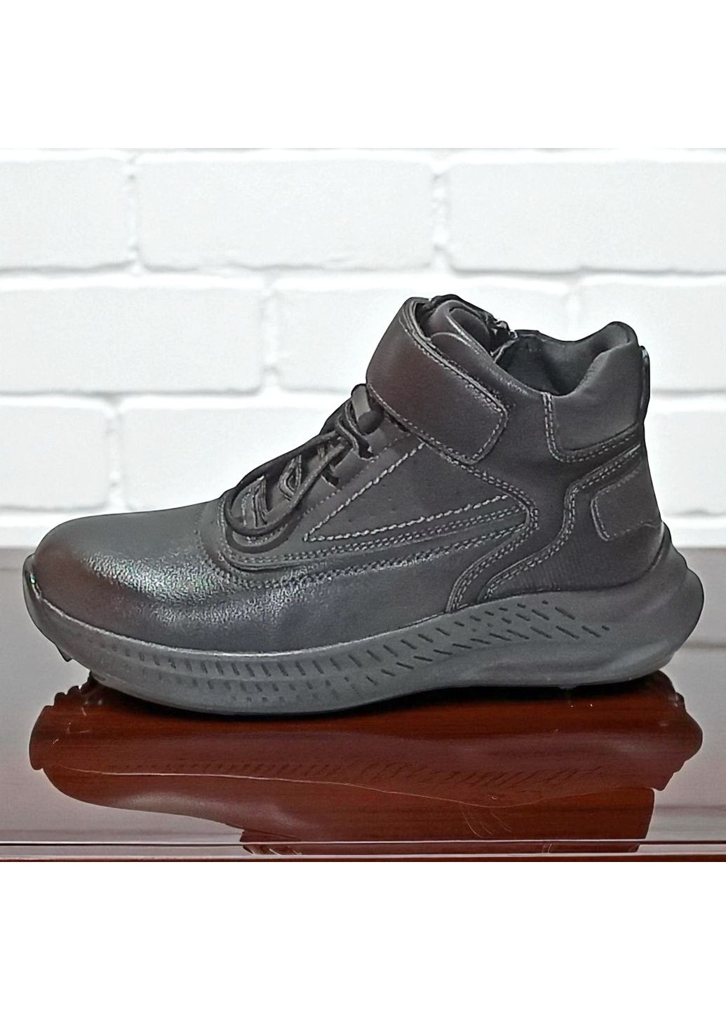 Демісезонні черевики для хлопчика підлітка утеплені хайтопи на флісі Tom.M (361027958)