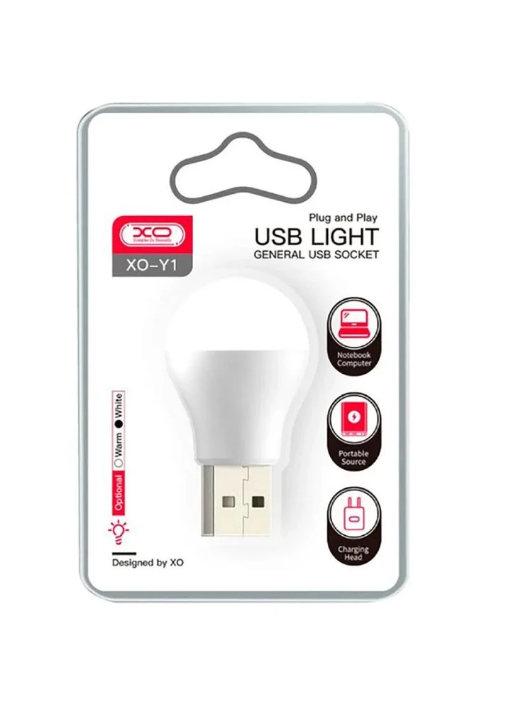 LED USB-лампа Y1 whitelight (Y1.whitelight) XO (323104266)