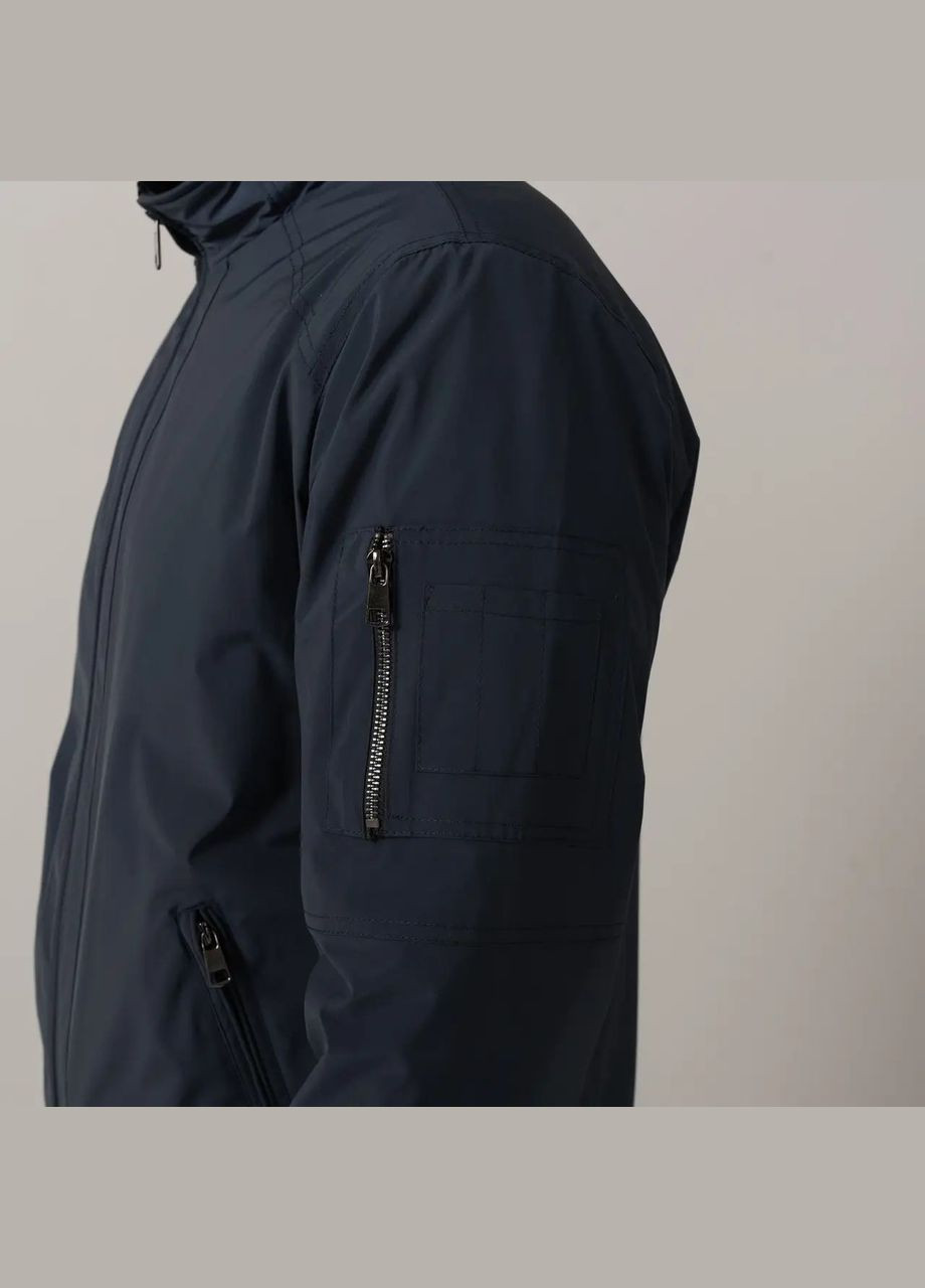 Синяя демисезонная мужская куртка осенняя большого размера SK