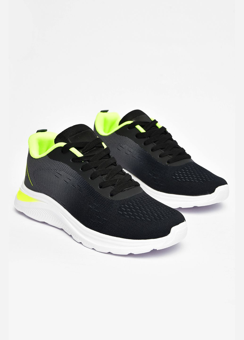 Чорні Осінні кросівки чоловічі текстиль чорного кольору Let's Shop