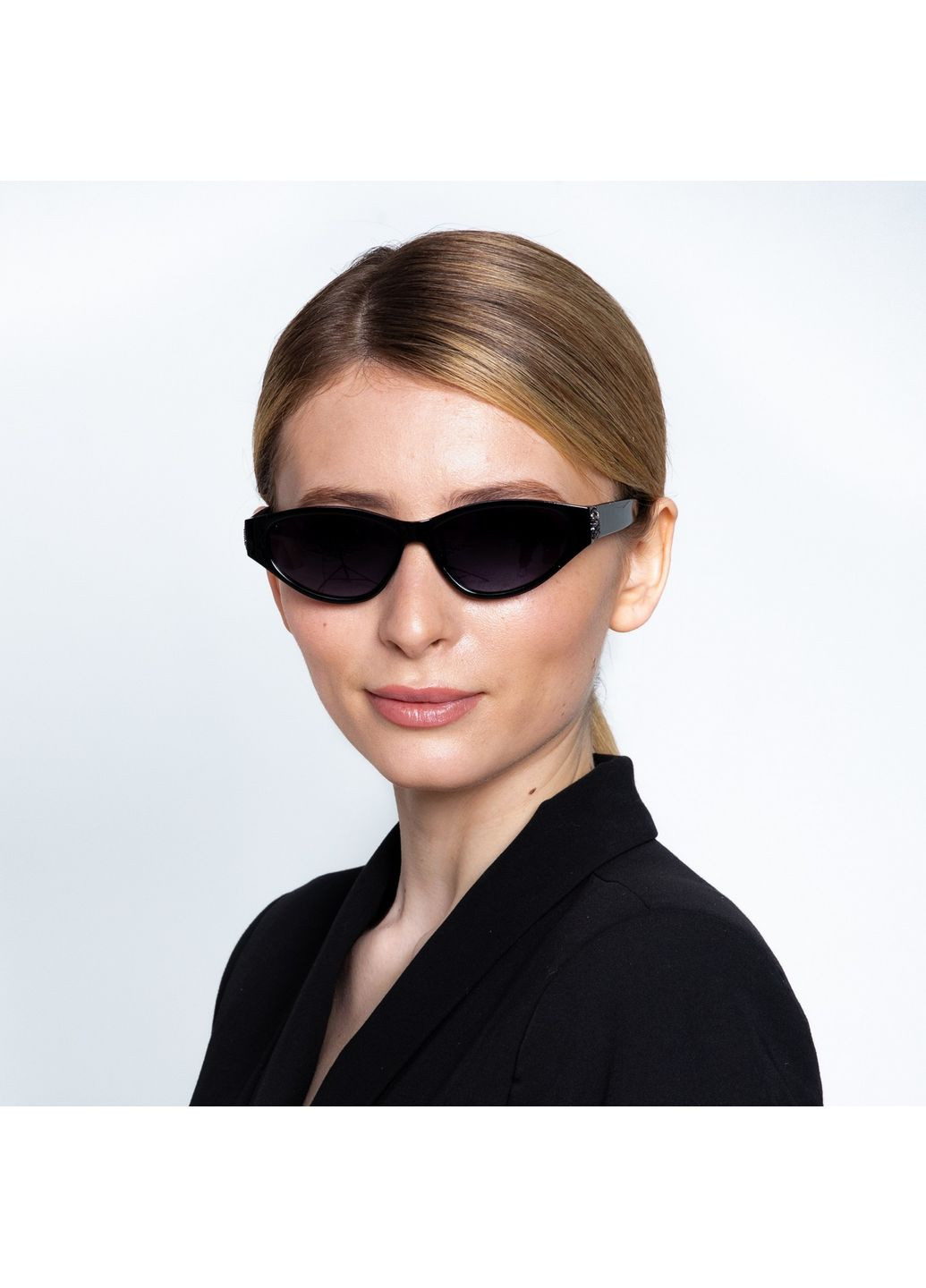 Сонцезахисні окуляри з поляризацією Фешн-класика жіночі LuckyLOOK 111-479 (322790555)