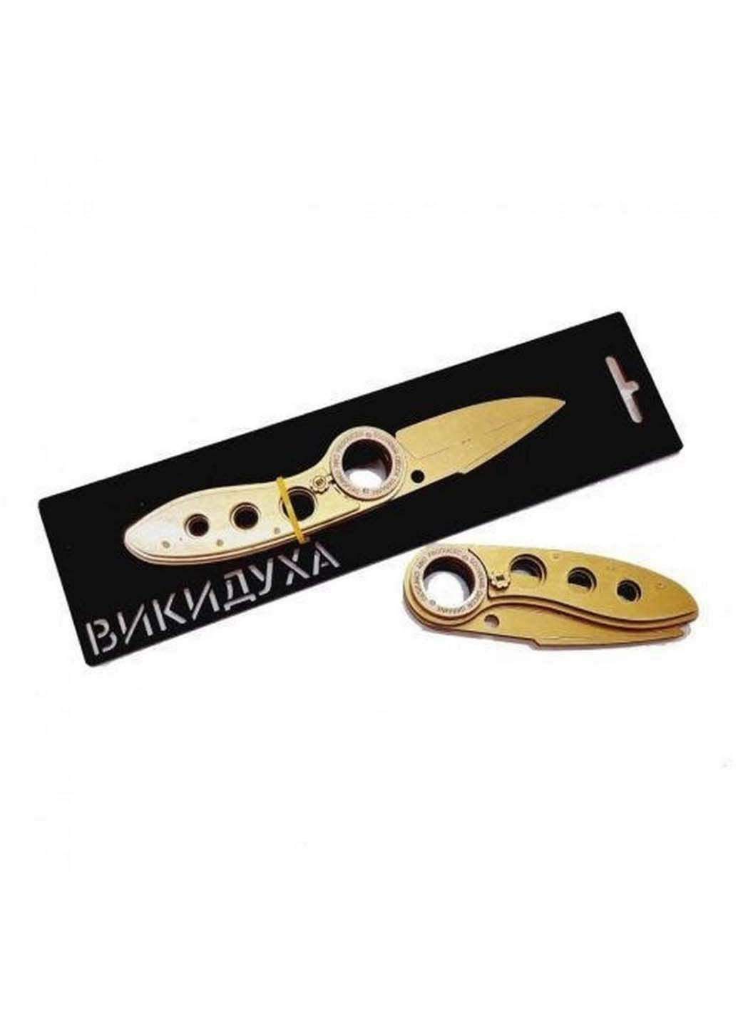 Нож деревянный сувенирный ВЫКИДУХА ФЛИП FL-GOLD Сувенір-Декор (295574559)