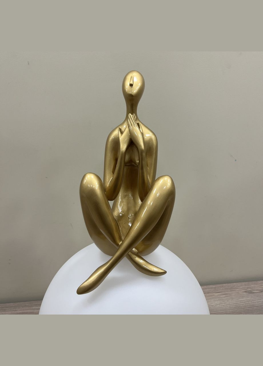 Настільна лампа/нічник з дівчиною на 30см кулі "Lady" (999-006 GD) No Brand (370069582)