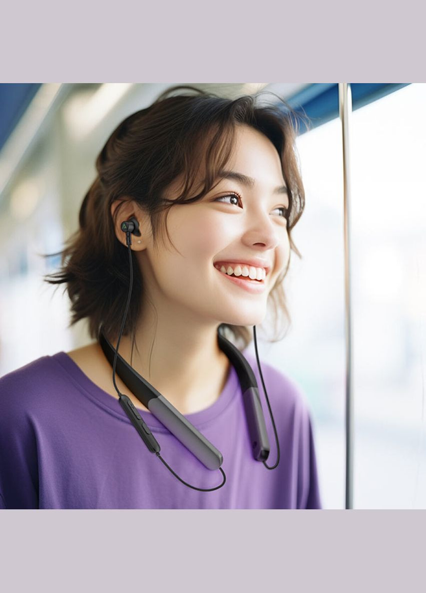 Навушники N1 neck hanging Bluetooth earphones Black Acefast (314778134)