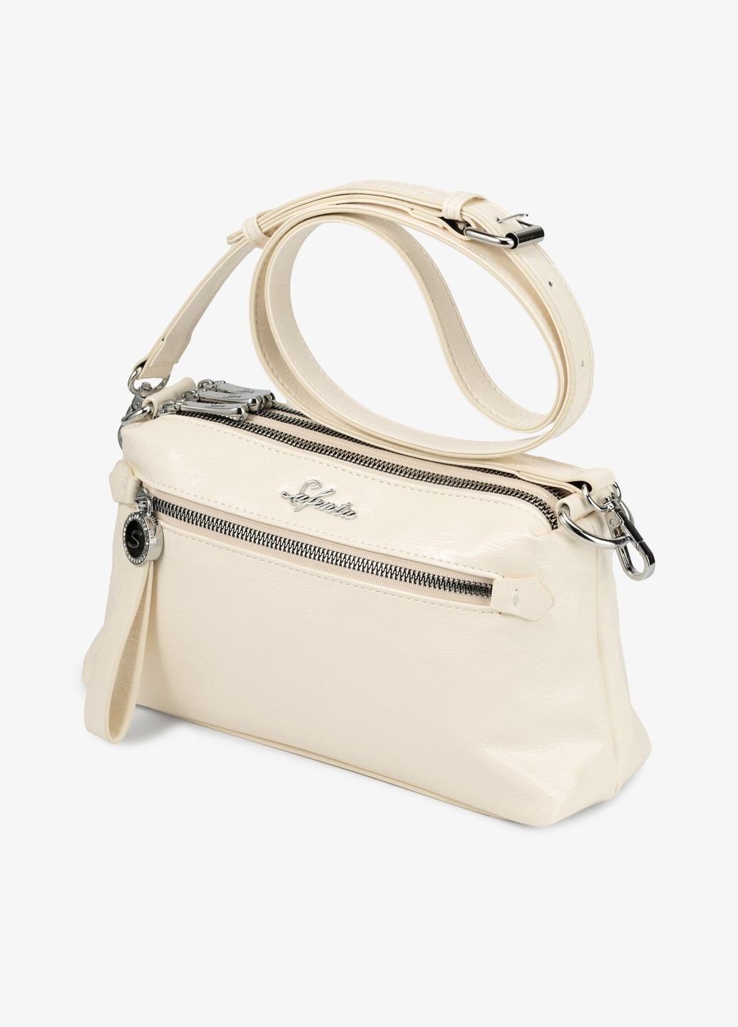 Сумка женская 2219-1 Малый Молочный shop (2000991023796) Safenta (334027737)