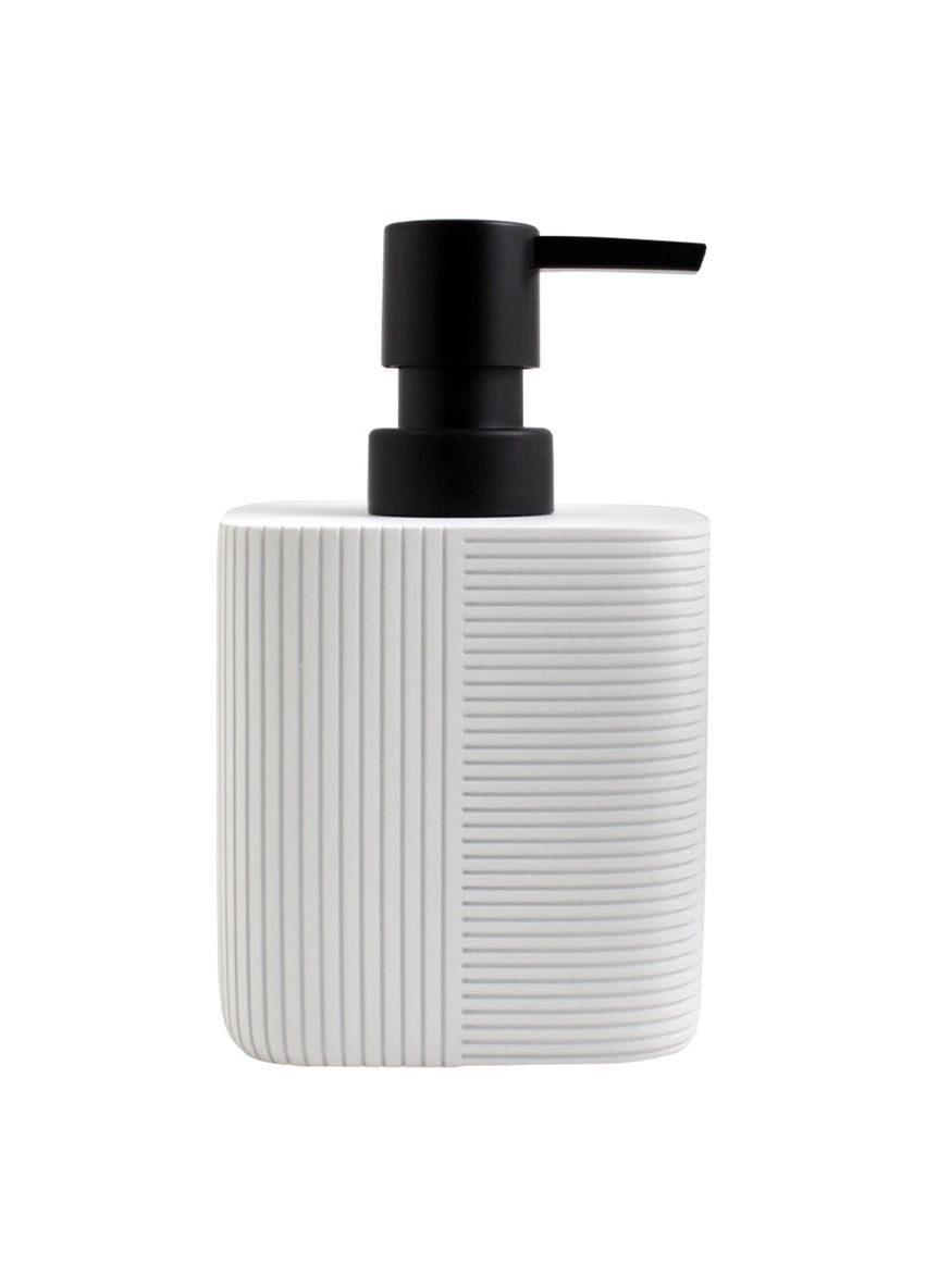 Дозатор рідкого мила Trento Eclipse White, полігума Trento Design Studio (322252030)