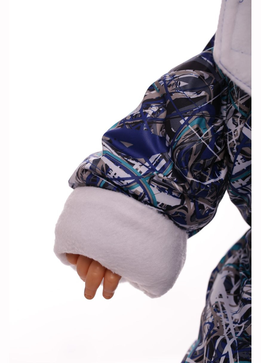 Чоловічок на флісі для хлопчика зірочка з принтом павутинки зелений 74 см (45042) BABYKROHA (297197889)