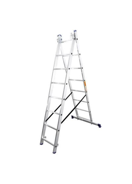 Алюминиевая лестница Expert (3х8 ступенек) универсальная 3-секционная (24179) BLUETOOLS (302675260)