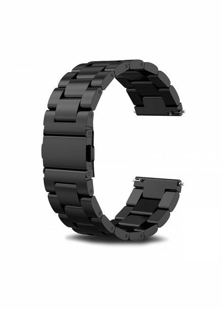 Ремешок Steel Strap 22 mm Gear S3/S2 Black Smart Watch (297452719)