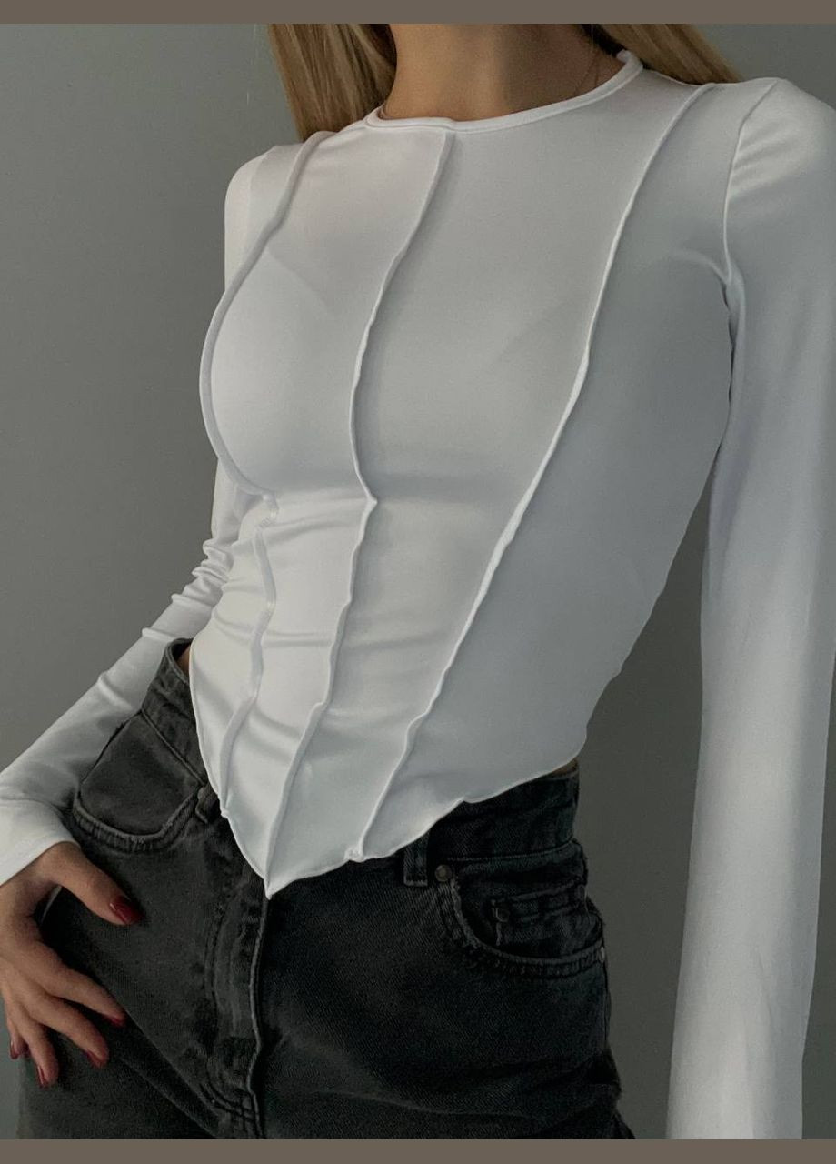 Топ с фактурными швами Osoblyva (337178881)