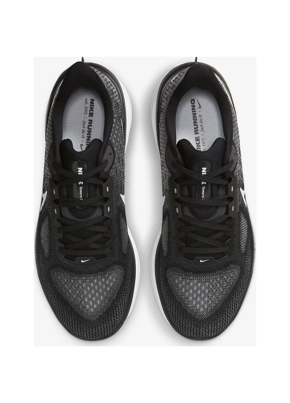 Черные кроссовки беговые черные fb1309-004 Nike VOMERO 17
