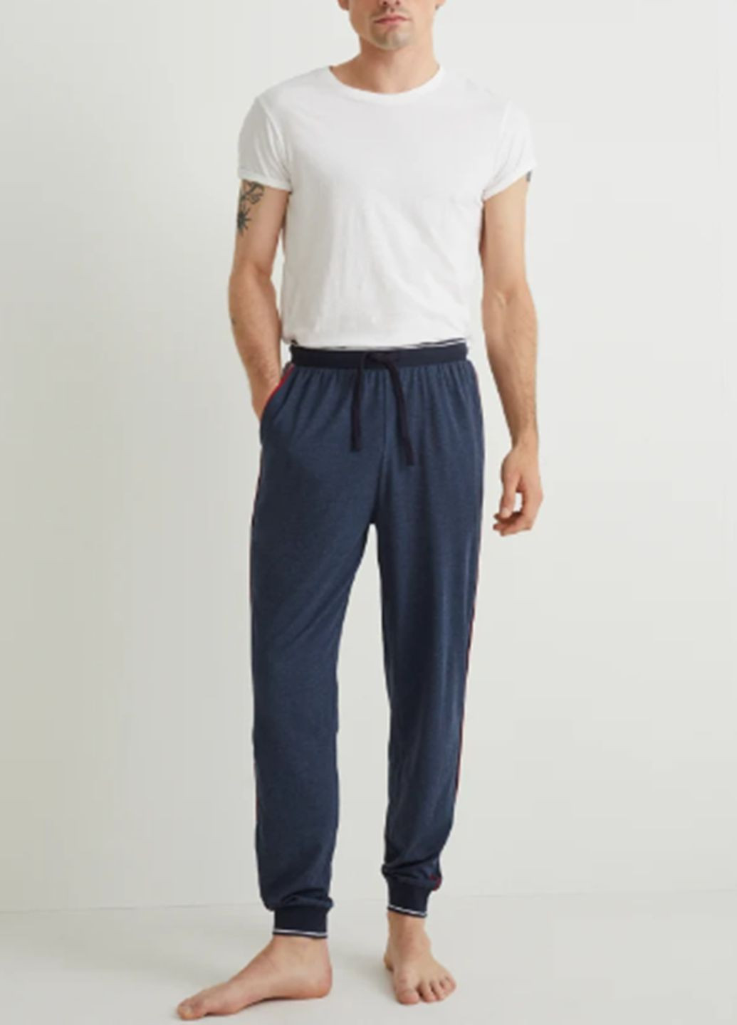 Темно-синие домашние демисезонные брюки C&A