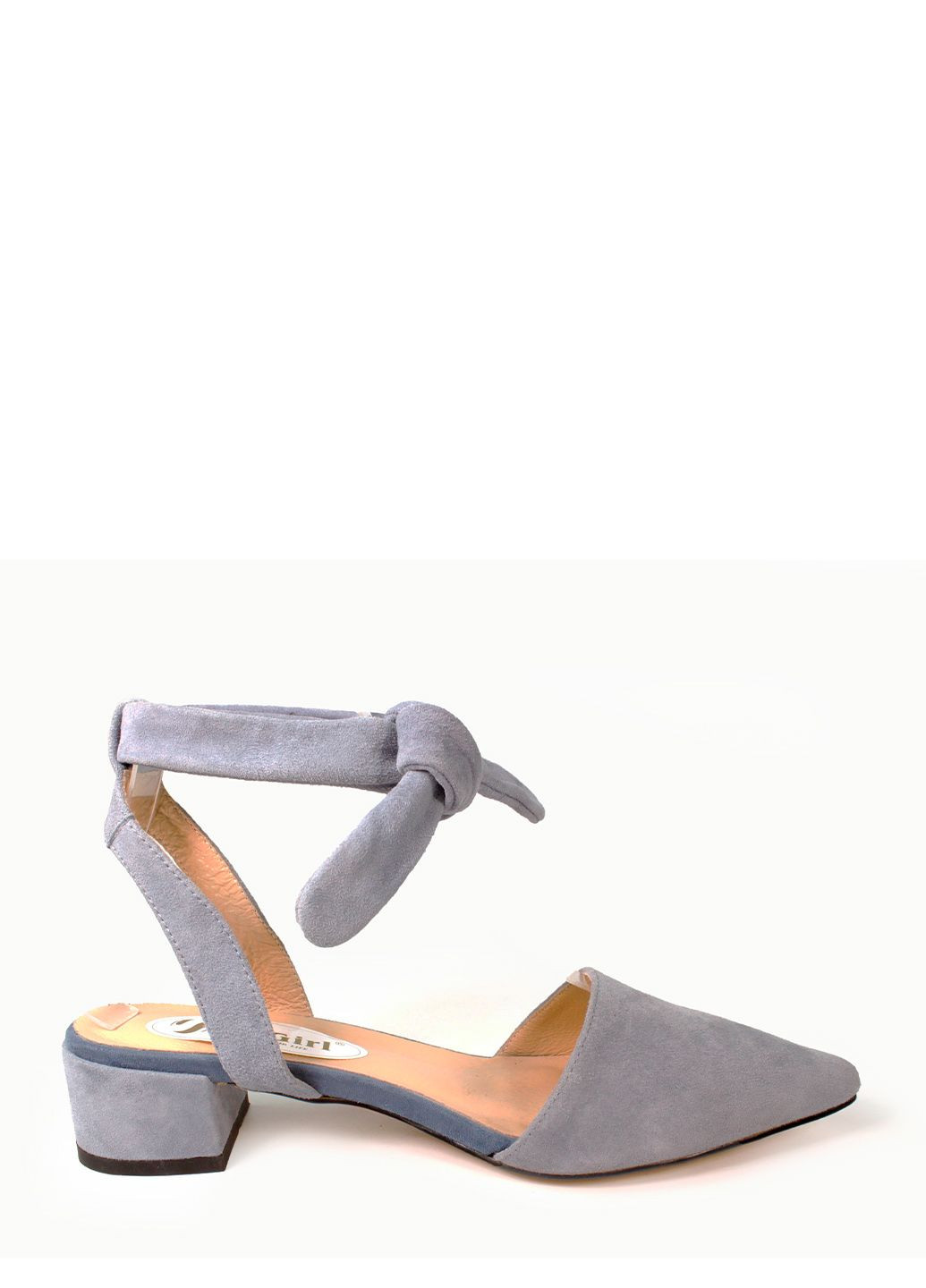 It-Girl Женские туфли лодочки голубой з натуральная замша, — лето (317211662)