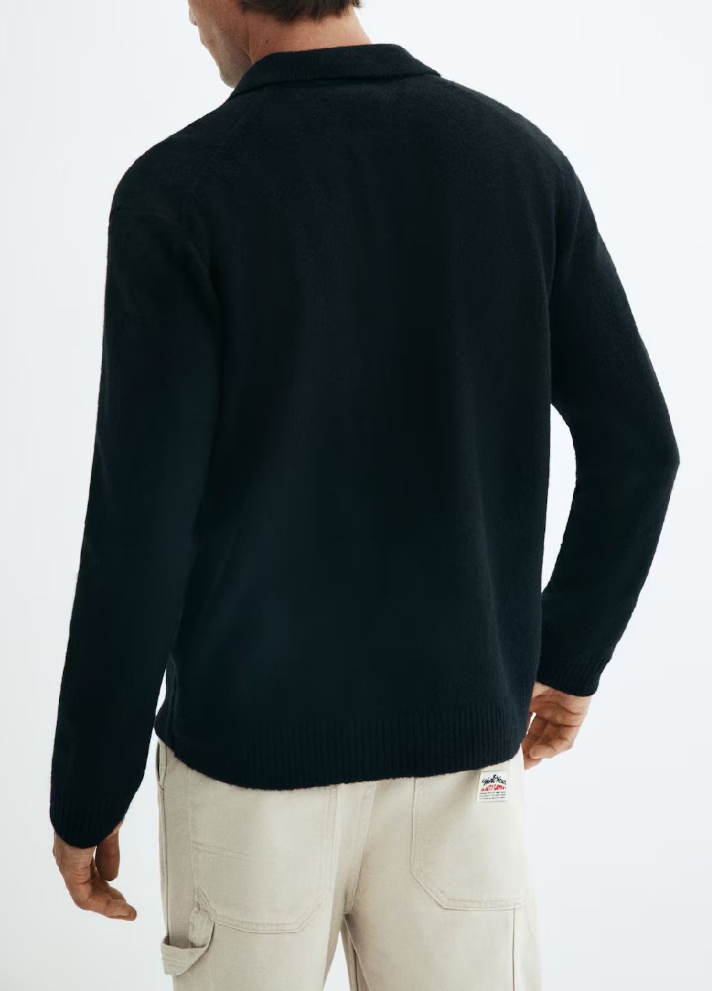 Чорний демісезонний светр H&M