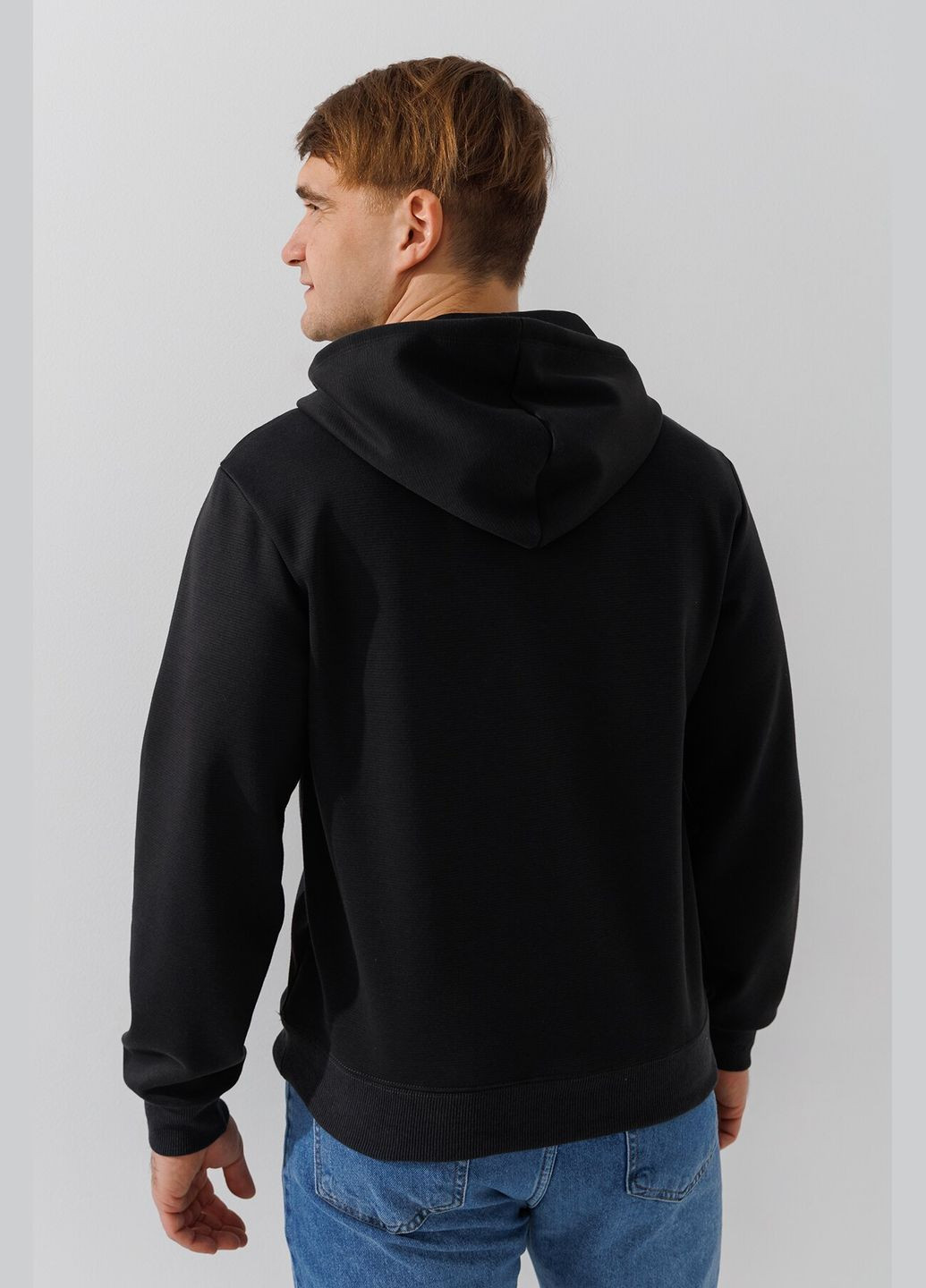 Худи с принтом мужской 16932SP Темно-серый shop (2000990874603) No Brand (362746038)