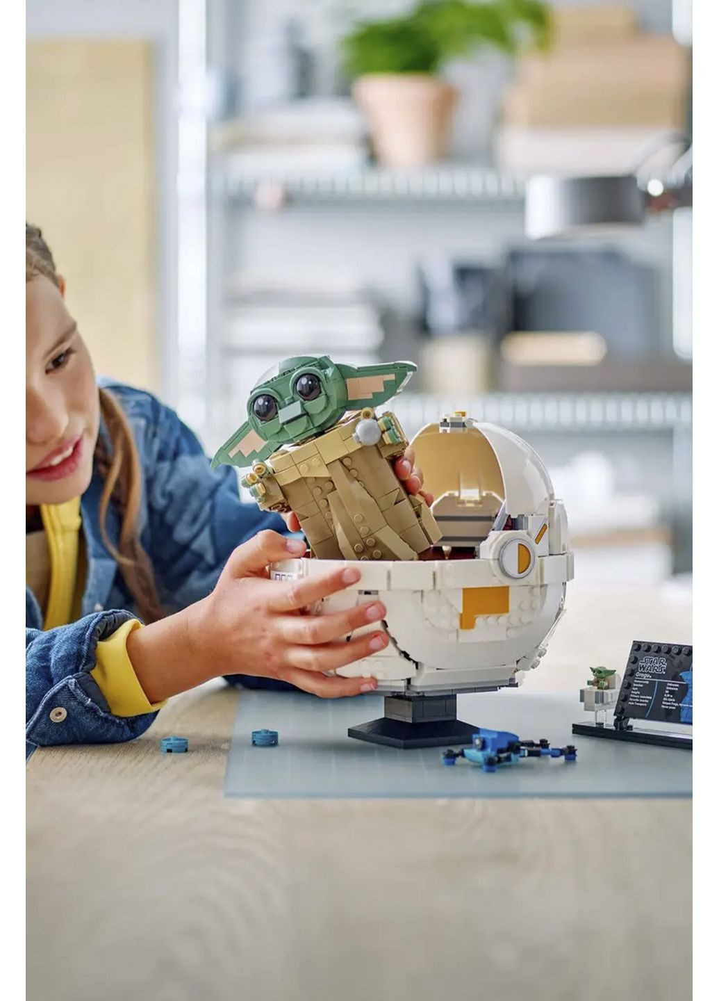 Конструктор Star Wars - Ґроґу в повітряній колисці, 1048 деталей колір різнокольоровий CB-00285704 Lego (362025262)