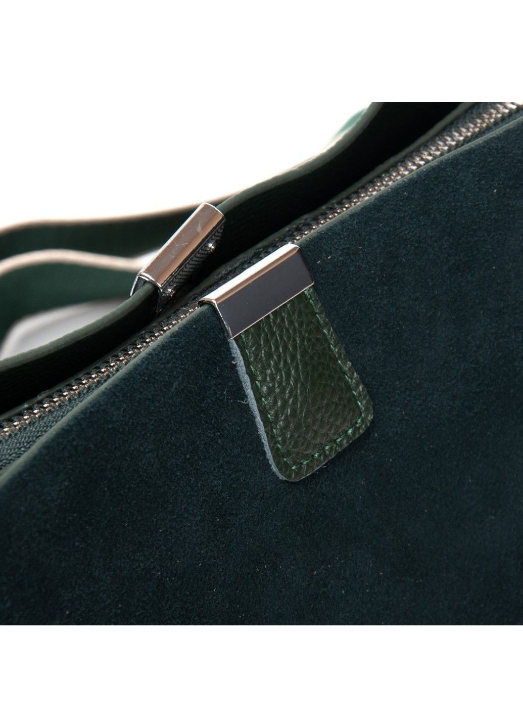 Жіноча замшева сумка 99119 green Alex Rai (366092195)