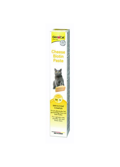 Паста для кошек Cheese Biotin Paste сырная с биотином, 100 г (*) GimCat (322592140)