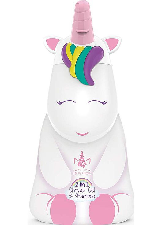 Шампунь и гель для душа "Единорог" Eau My Unicorn Shower Gel & Shampoo 400ml (864979-189782) Air-Val International (368618201)