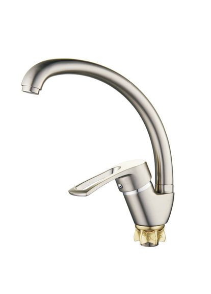 Смеситель для кухни YUB4-181-SATIN, нержавеющая сталь Wezer (316088890)