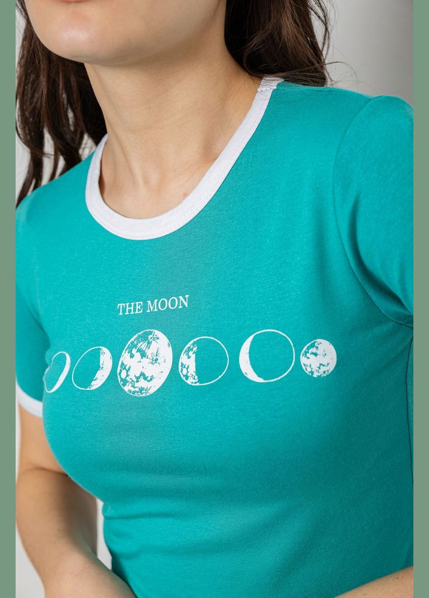 Футболка-топ жіноча з принтом,, 244R614 Ager - (318095321)