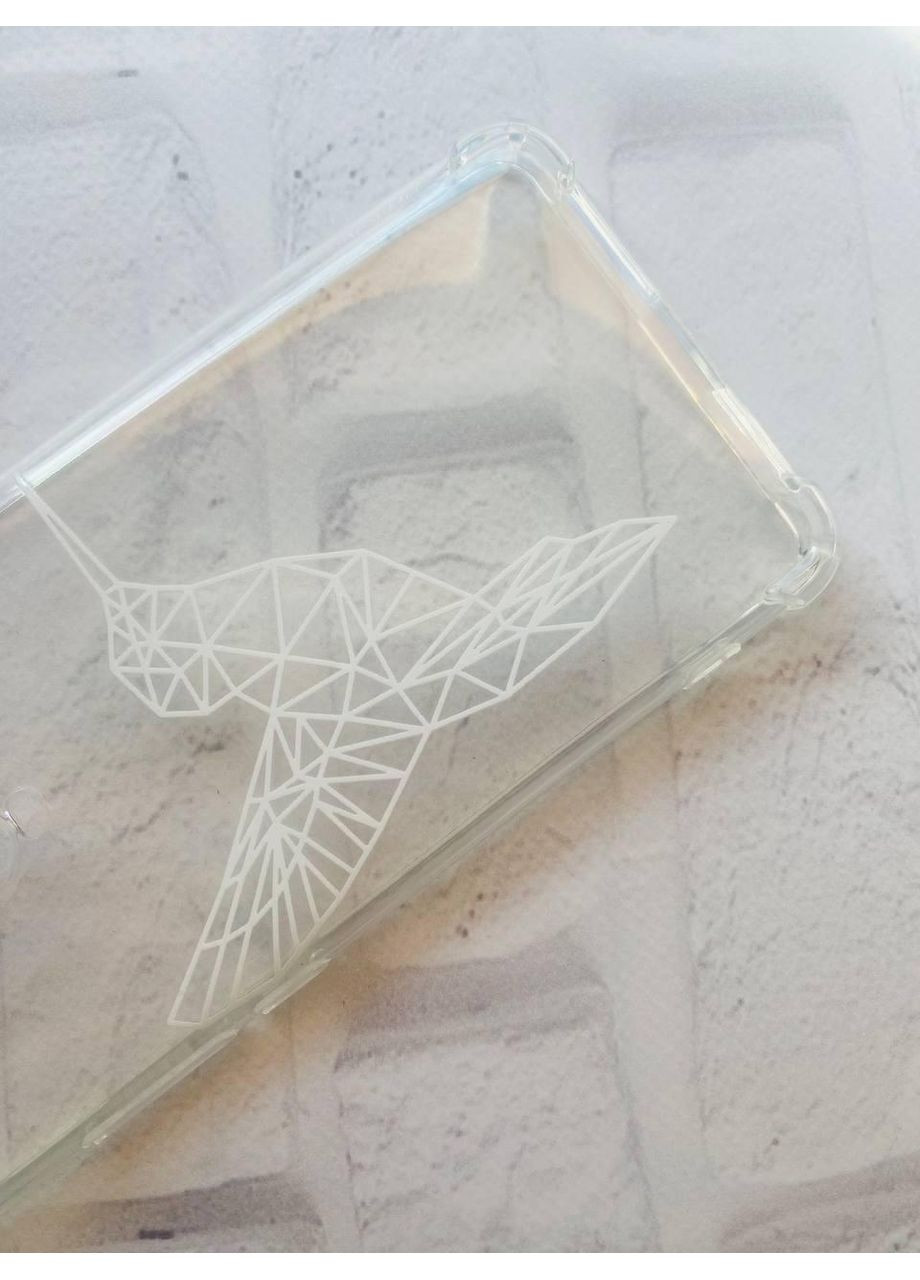 Чехол с утолщенными углами на Xiaomi Redmi Note 12 Pro Speed 5G:: Колибри (принт 123) Creative (360679238)