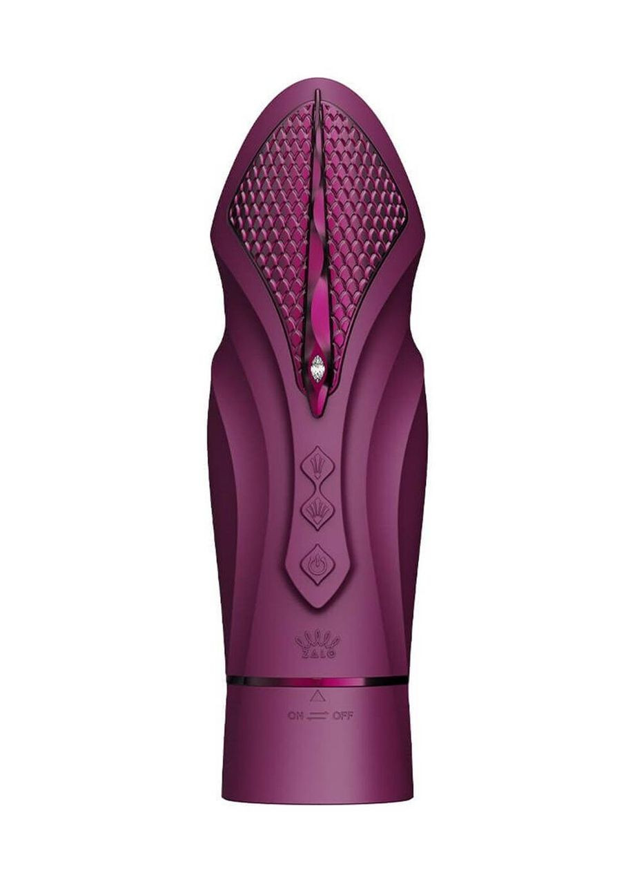 Компактна смарт секс-машина – Sesh Velvet Purple, 2 насадки, пульт ДК, кристал Swarovski Zalo (303909873)