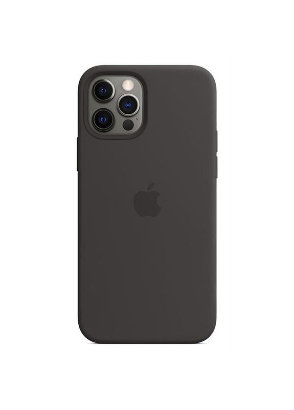 Чохол-накладка Silicone Case with MagSafe для iPhone 12 Pro Max Black (MHLG3) Apple (341488773)
