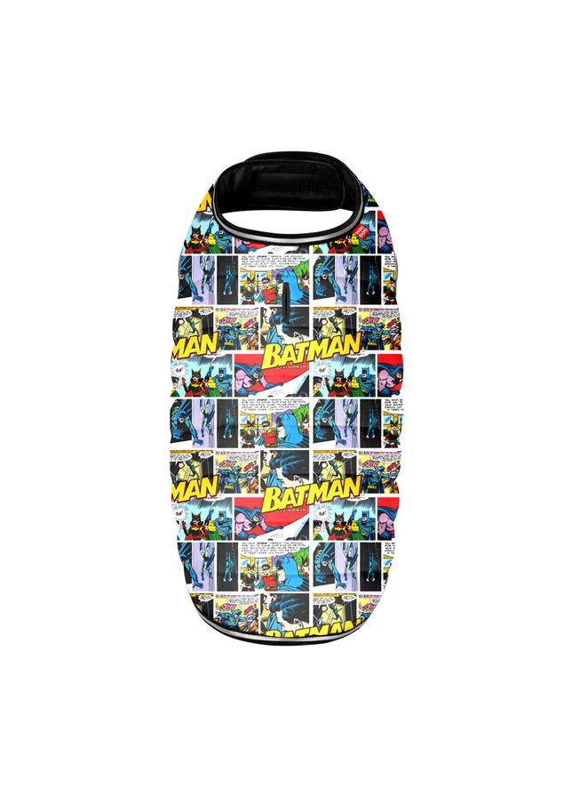 Курточка-накидка для собак Clothes, рисунок "Бэтмен комикс",, А 41 см, B 58-70 см, С 42-52 см WAUDOG (363199783)