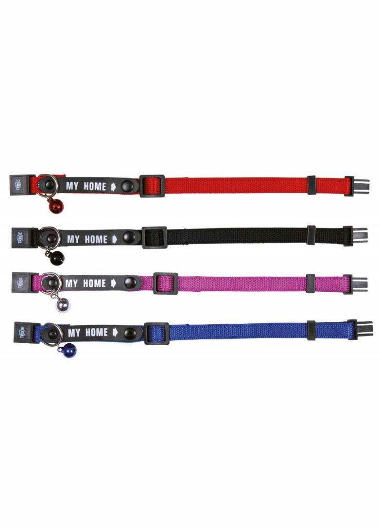 Нашийник для котів з адресником My Home ONE SIZE (4011905041803) Trixie (327062144)