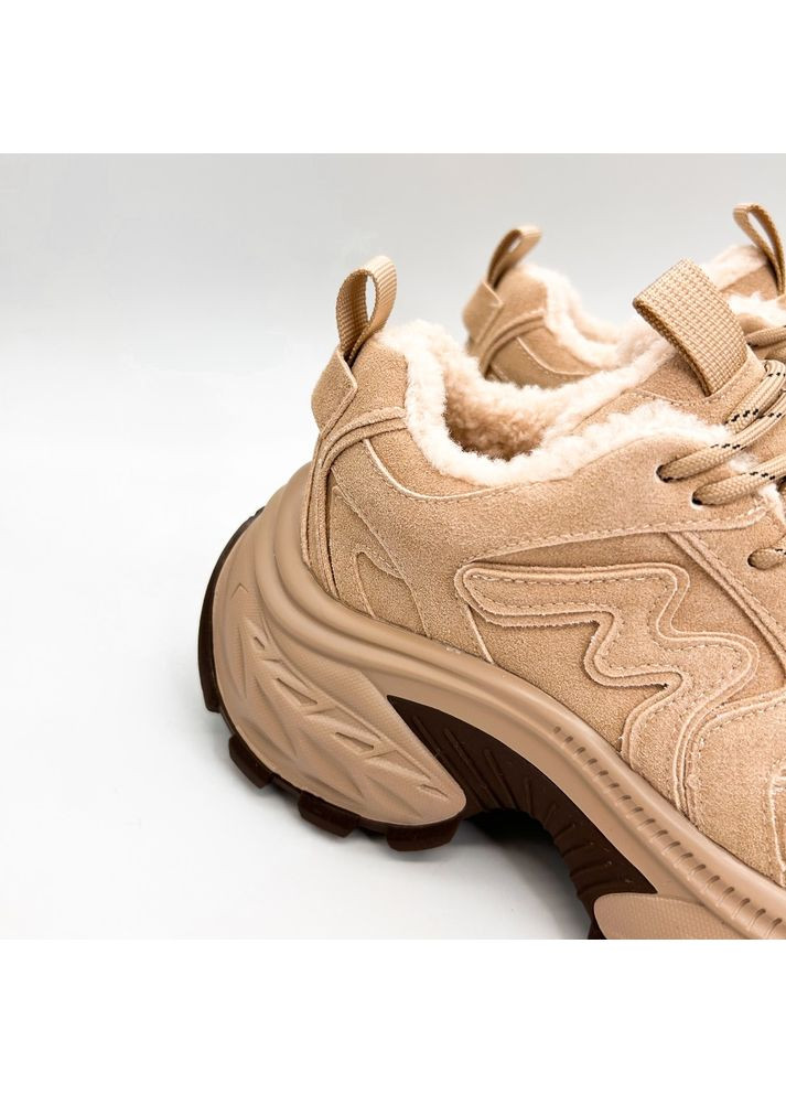 Кросівки (р) Замшa 0-1-1-Z-28-ZM-157-2 Lifexpert бежеві зими (360876499)