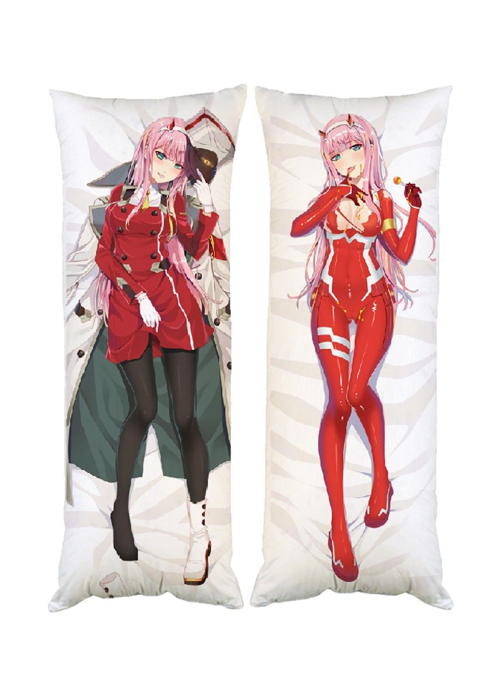Подушка дакимакура Зеро Ту 02 Милый во Франксе декоративная ростовая подушка для обнимания No Brand (329432118)