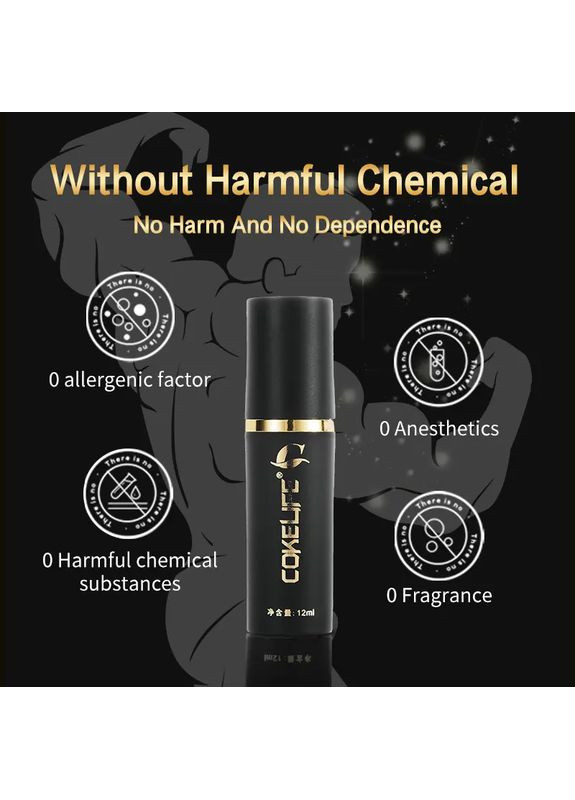 Спрей пролонгатор Cokelife black for men Focus (349501326)