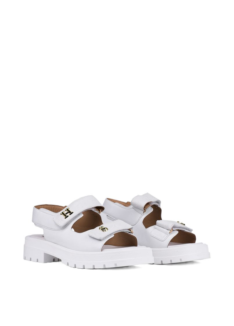 Жіночі Сандалі KAROLINA/01 Білий Шкіра Helena Soretti (292398348)