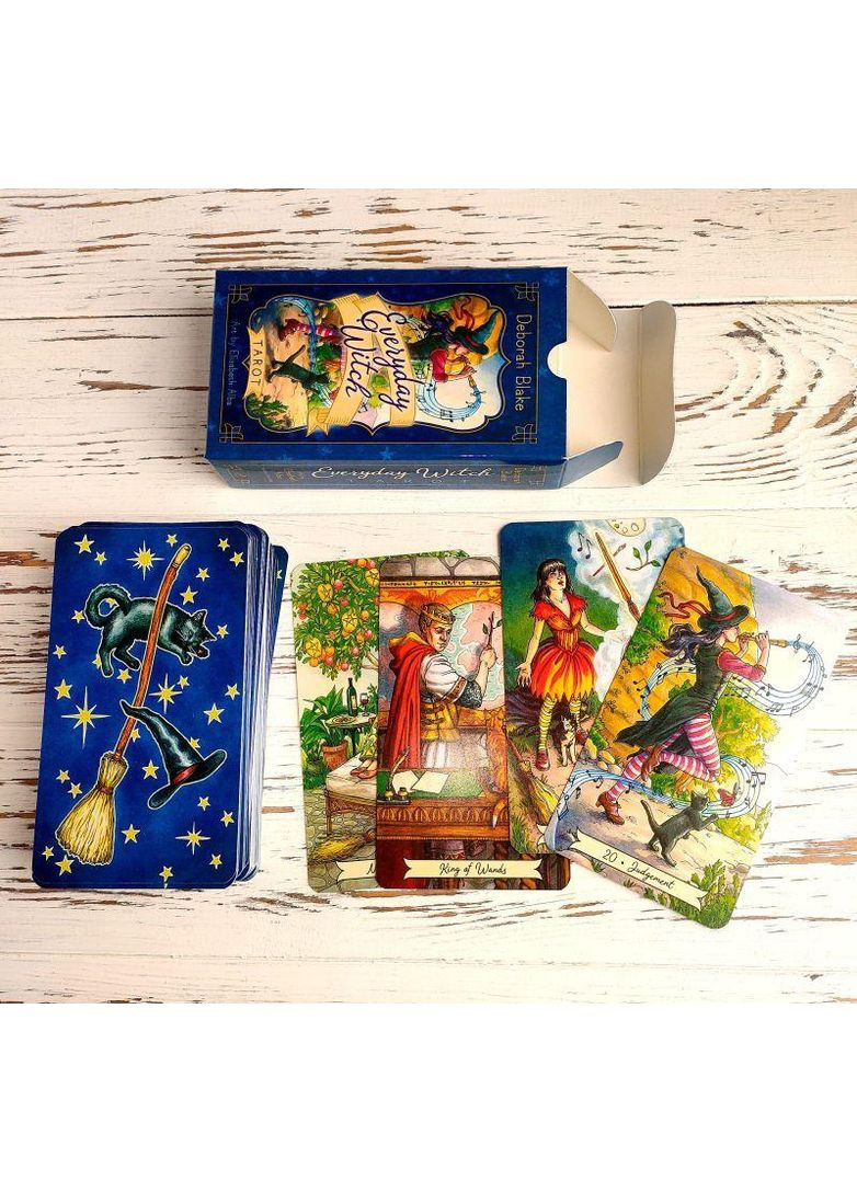 Карты Таро Ведьма Каждый День — Повседневное Таро Ведьм Everyday Witch Tarot No Brand (351372638)