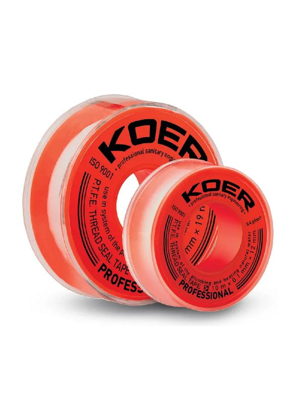 ФУМ лента для воды STP11 PRO 15M*0.2mm*19mm (KR2810) KOER (315443842)