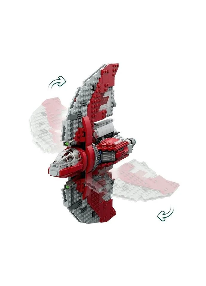 Конструктор Star Wars Шаттл джедаев T-6 Асоки Тано 601 деталь (75362) Lego (281425643)