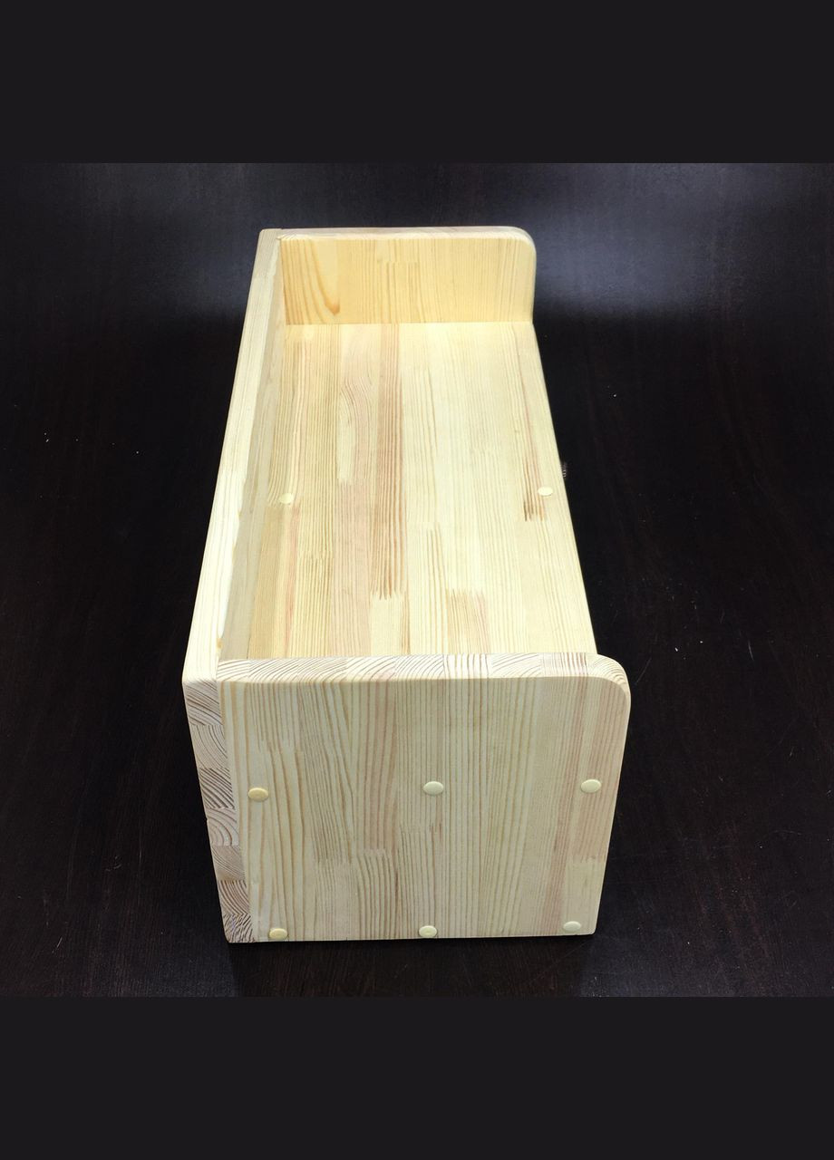 Полиця настільна з дерева Ріддер бланже (ПСТ-000801) No Brand (327847292)